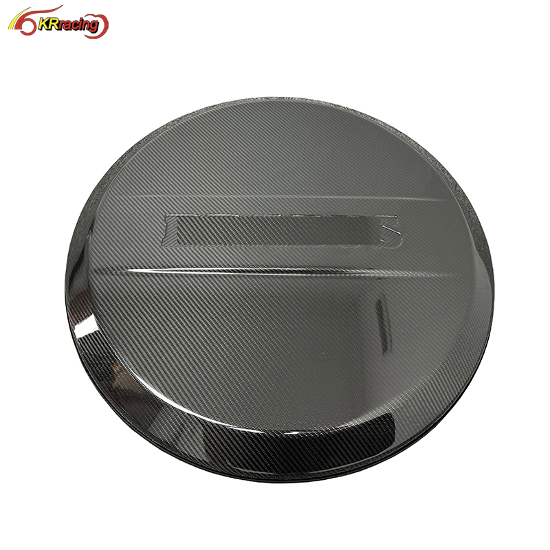 Upgrade B Style Dry Carbon Fiber Wheel Spare Tire Cover for Mercedes G63 Kit G-Class G Wagon W464 G63 W463A G550 G500 Body Kit