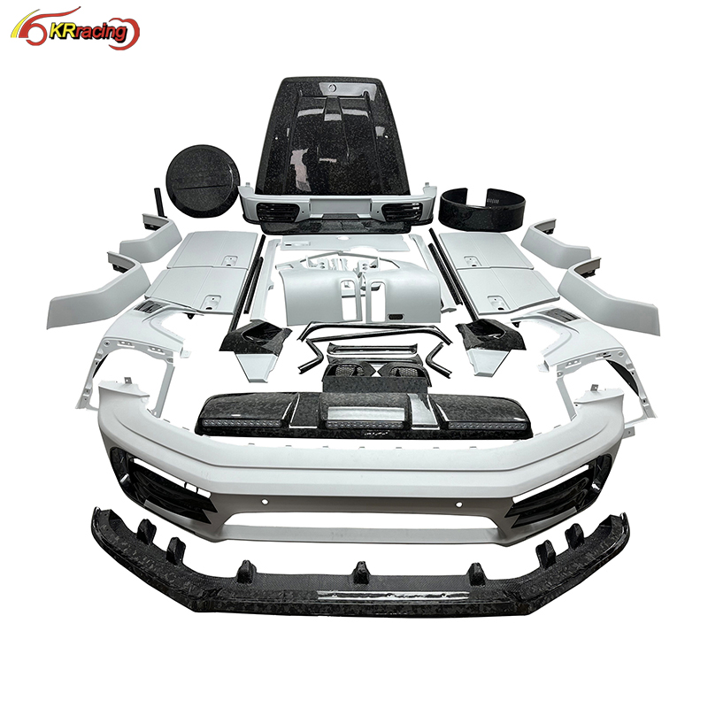Car MSY Style Partial Dry Forged Carbon Fiber Car Body Kit for Mercedes Benz G-Class W464 G63 AMG 2019-2024 G500 G550