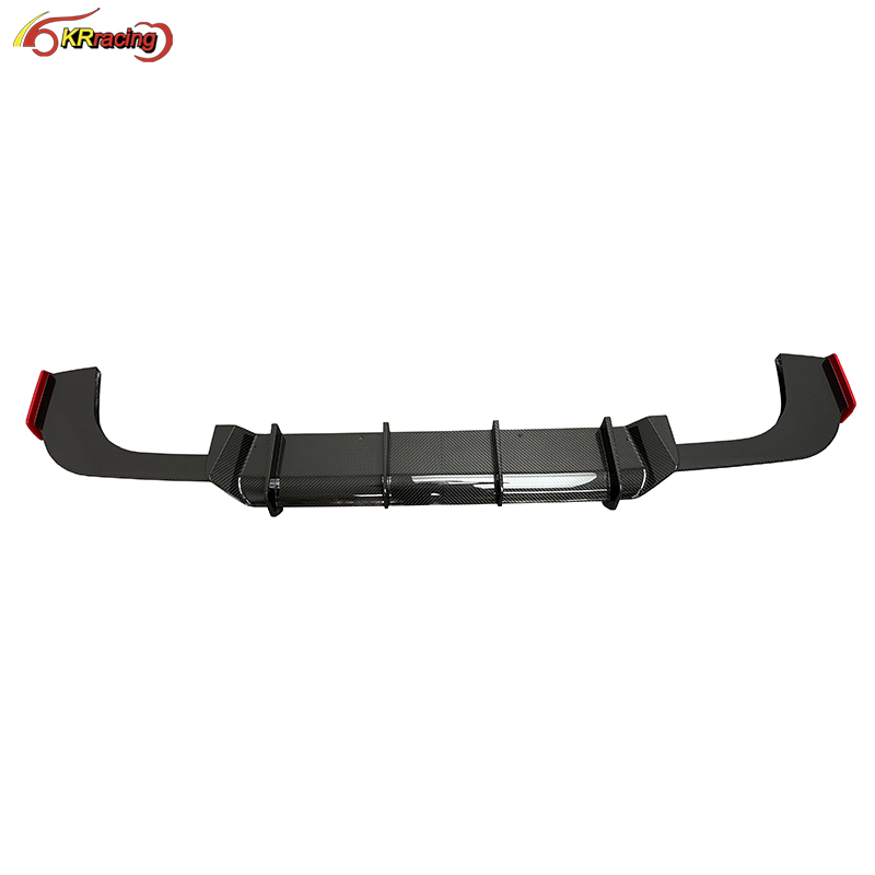 R Style B900 Dry Carbon Fiber Rear Lip for Mercedes Benz G Class W464 G63 G500 Rear Carbon Diffuser Parts Auto Accessories