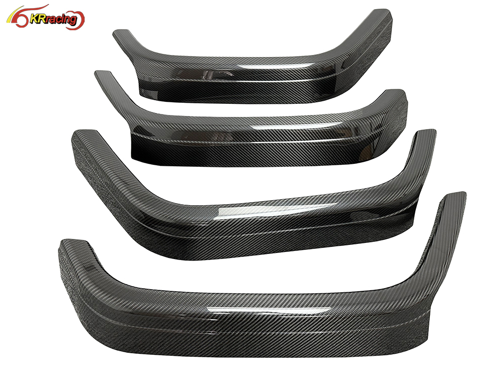 R Style Dry Carbon Fiber Body Kit Front Fender Flares for G63 G500 W464 G550 Car Body Kits Parts Auto Accessories