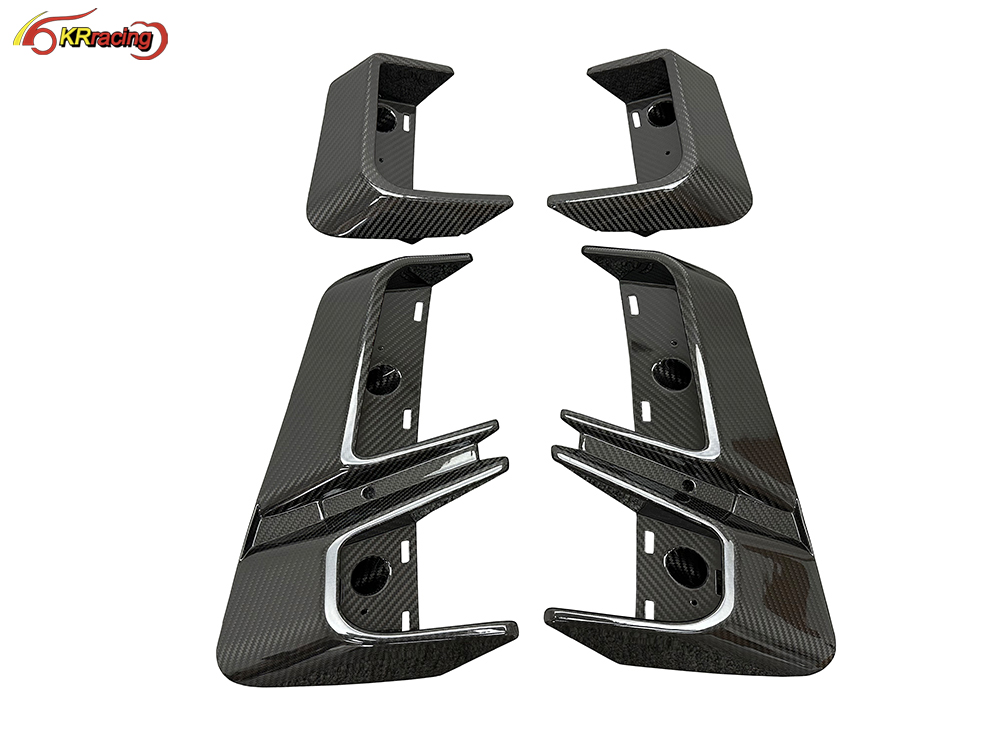 Car Body Fender Vents for Mercedes-Benz G-class W464 W463A G63 Upgrade to B Style Dry Carbon Fender Vents 2019-2024