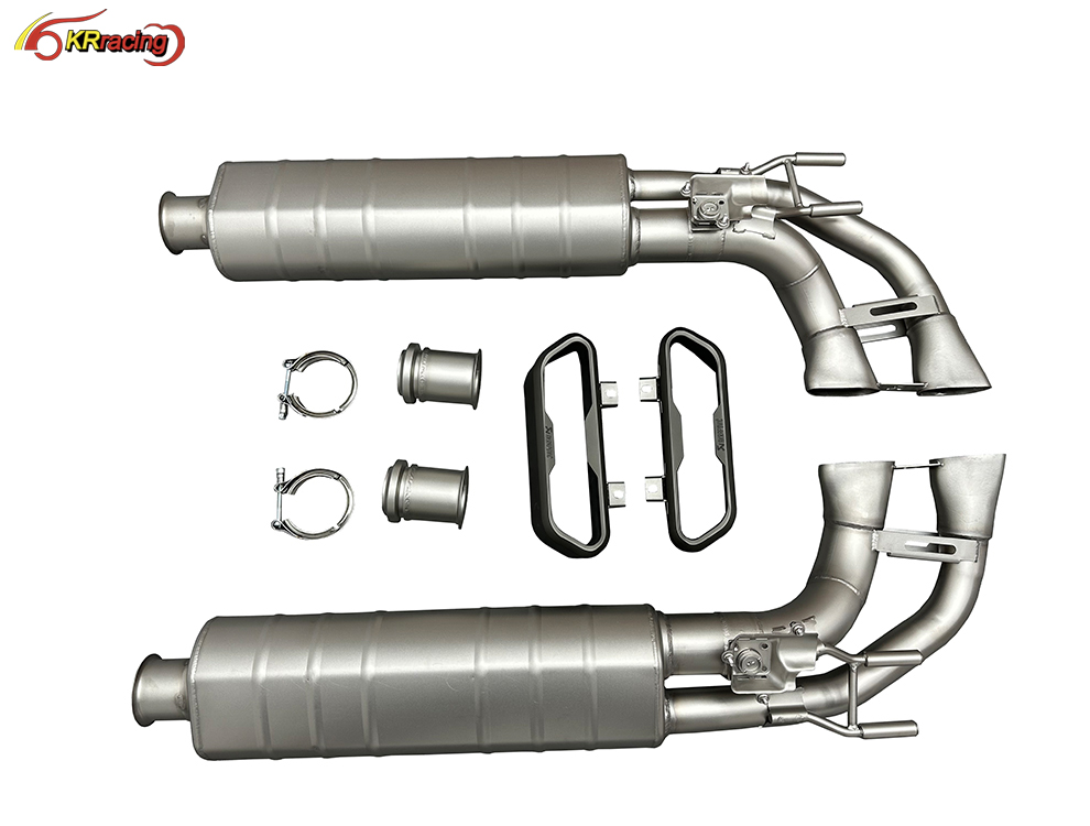AK Style 304 Stainless Steel Exhaust for Mercedes Benz G-Class W464 AMG G63 G500 2018-2023 Exhaust Pipe