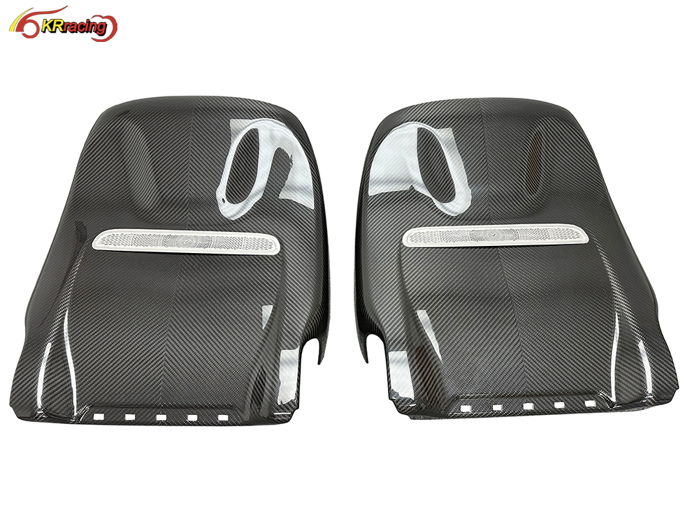 Dry Carbon Fiber Auto Parts Interiors Kit Seat Back Cover for Mercedes Benz G-Class W464 G500 G63 2019-2023