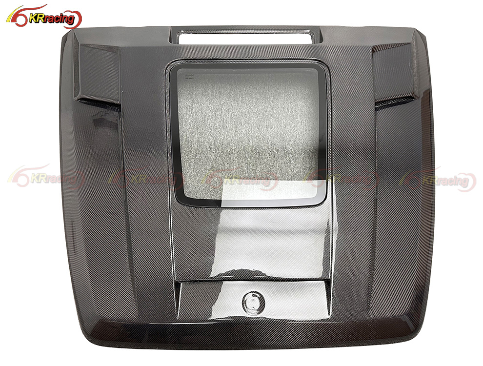 IMP Style Carbon Fiber Front Hood for Mercedes Benz G-Class W464 G63 G500 AMG G580 2019-2024 Car Bonnet Engine Cover Hood Parts