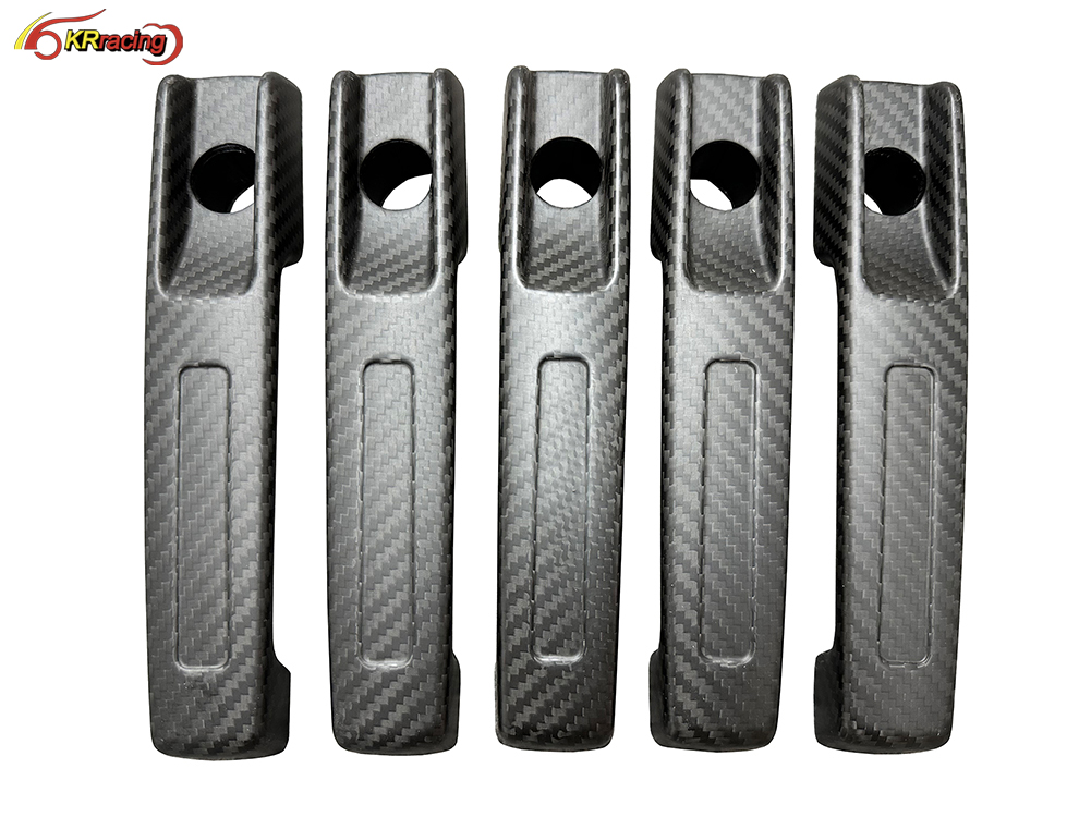 For Mercedes Benz W464 G63 2019-2024 Upgrade B Style G63 Dry Carbon Fiber Door Handle Replacement