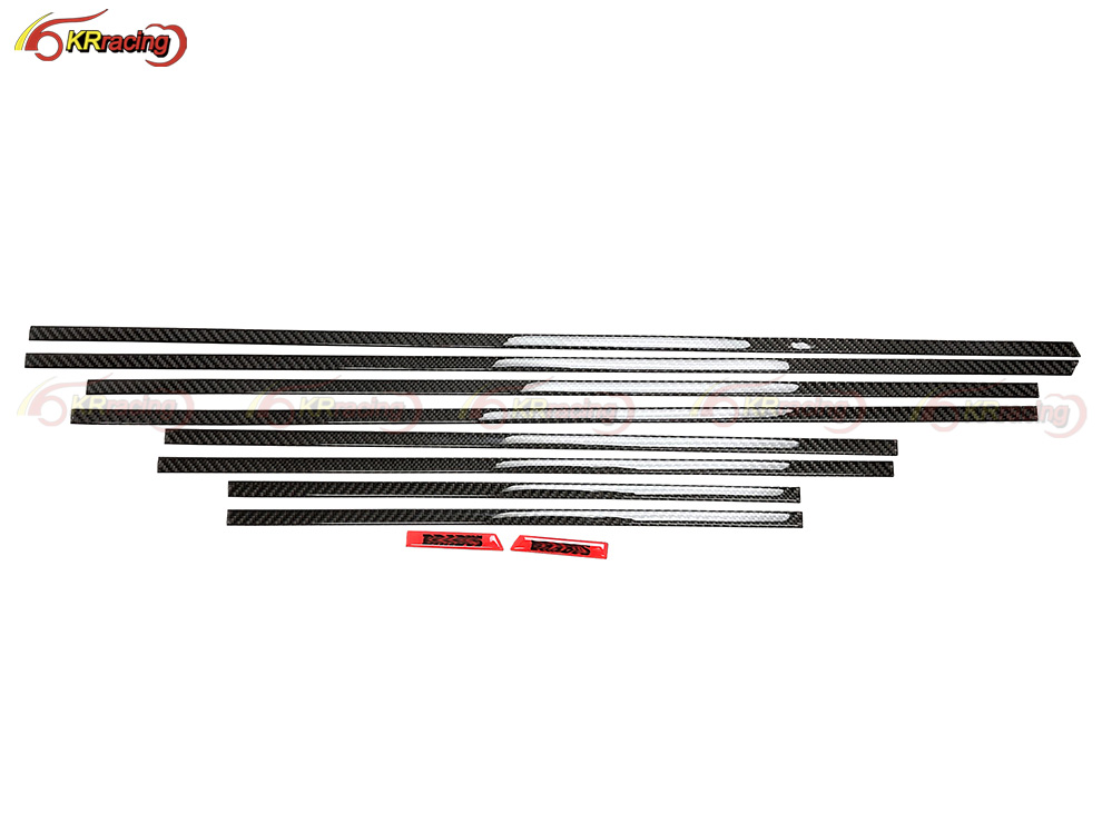 B Style Dry Carbon Fiber Body Side Trims for Mercedes Benz G Wagon W464 G500 G63 2019-2024 Car Door Body Kits Trim Sticker Parts