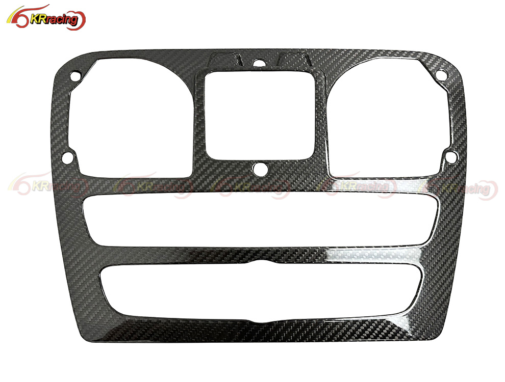 Dry Carbon Fiber Central Control Cover Frame for Mercedes Benz G Class G Wagon W464 G63 G500 G550 2019-2024 Interior Panel