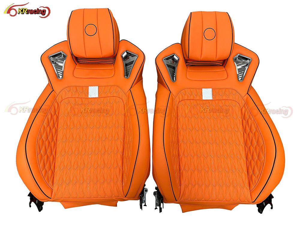 B Style Luxury Leather Seat for Mercedes Benz G-Class W464 G500 AMG G63 G580 G450 2019-2024 Custom Color Car Interior Parts