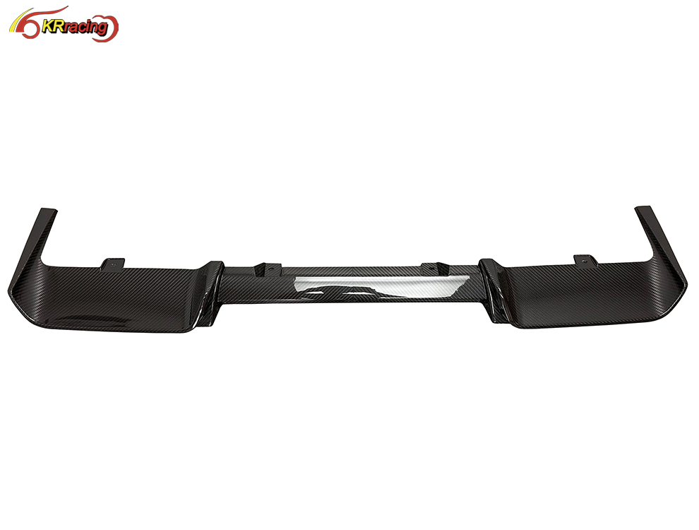 B Style Dry Carbon Fiber Rear Diffuser for Mercedes Benz G-Class W464 G500 AMG G63 2019-2024 Car Rear Lip Body Kits Parts