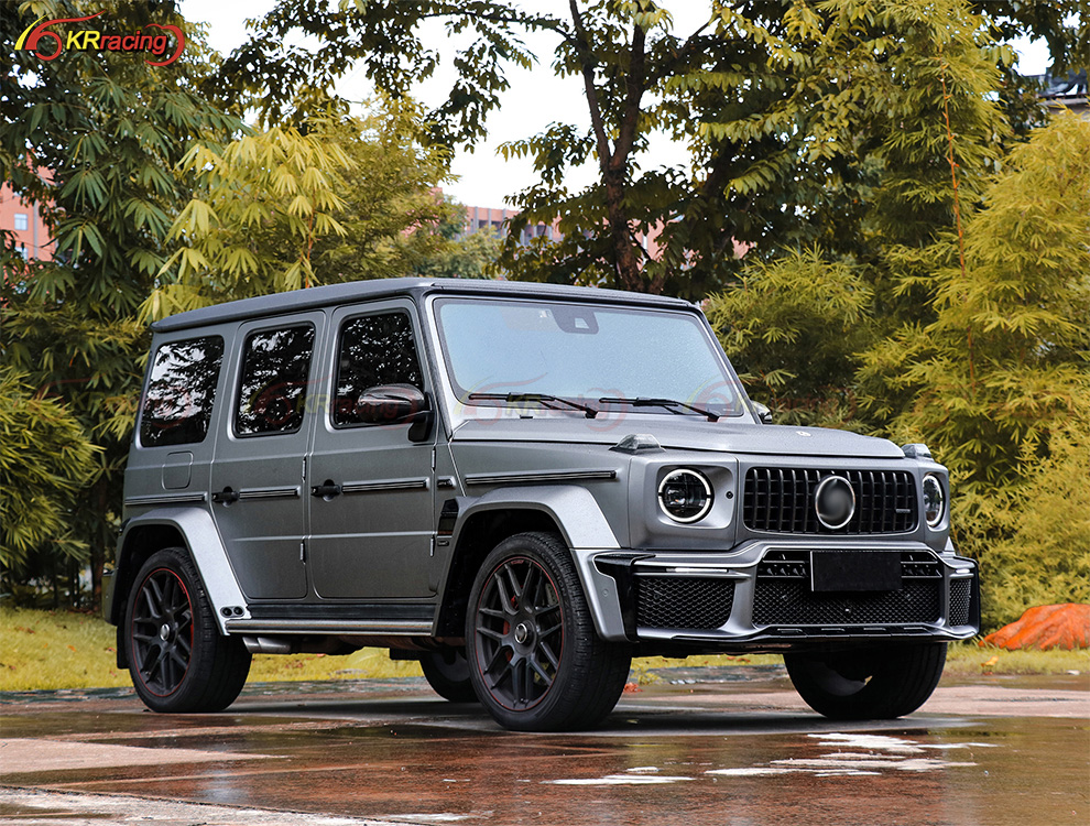 2025 Newest B Style PP Material Conversion Body Kits for Mercedes Benz G Class W465 G63 Bumper Hood Diffuser Grille Fender Flare