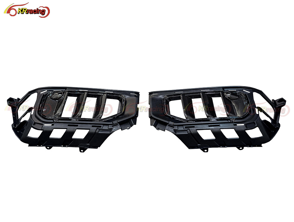 Dry Carbon Fiber Front Bumper Vent for Mercedes Benz G Wagon W465 G63 G500 G550 2025 Car Parts Body Kits Bumper Vents