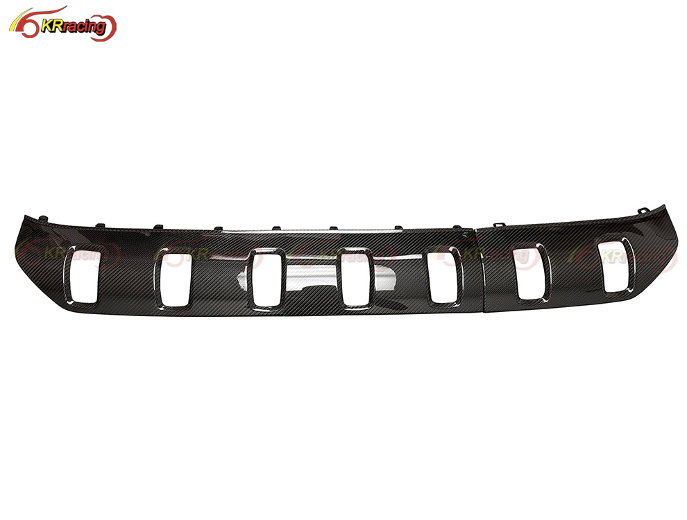 Dry Carbon Fiber Front Diffuser for Mercedes Benz G-Class W465 G500 G63 G580 2025 Car Front Bumper Lip Parts Carbon Diffuser