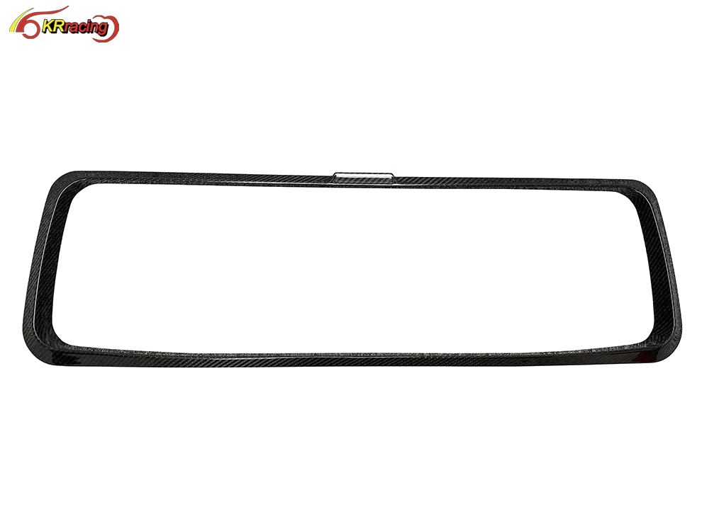 Dry Carbon Fiber Front Bumper Grille Frame for Mercedes Benz G-Class W465 G500 AMG G63 G580 2025 Carbon Grille Cover Car Parts