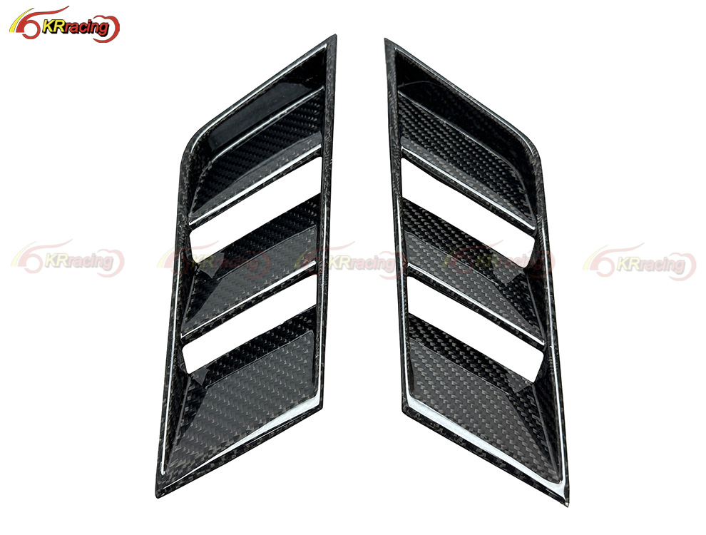 OEM Style Carbon Fiber Side Vent for Nissan GTR R35 2017-2019 Carbon Rear Lip Diffuser Side Vent Duct Car Body Kits Parts