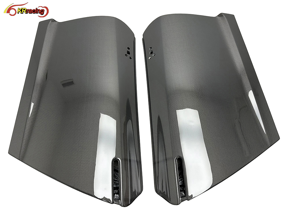 OEM Style Dry Carbon Fiber Door Panel for Nissan R35 GTR 2008-2016 Full Carbon Body Kits Car Lightweight Doors Panels Parts