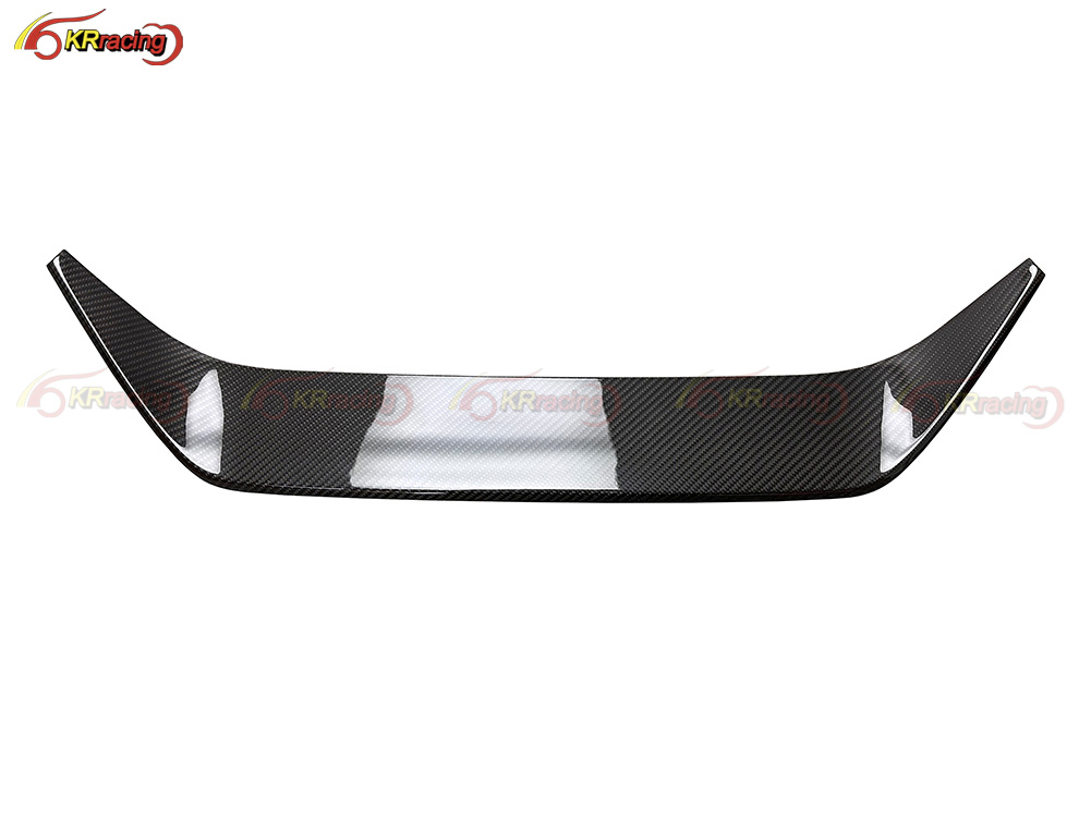 TYPE-Matte Style Dry Carbon Fiber Front Grille Cover Trim for Nissan GTR R35 2017-2020 Carbon Body Kits Car Grill Parts