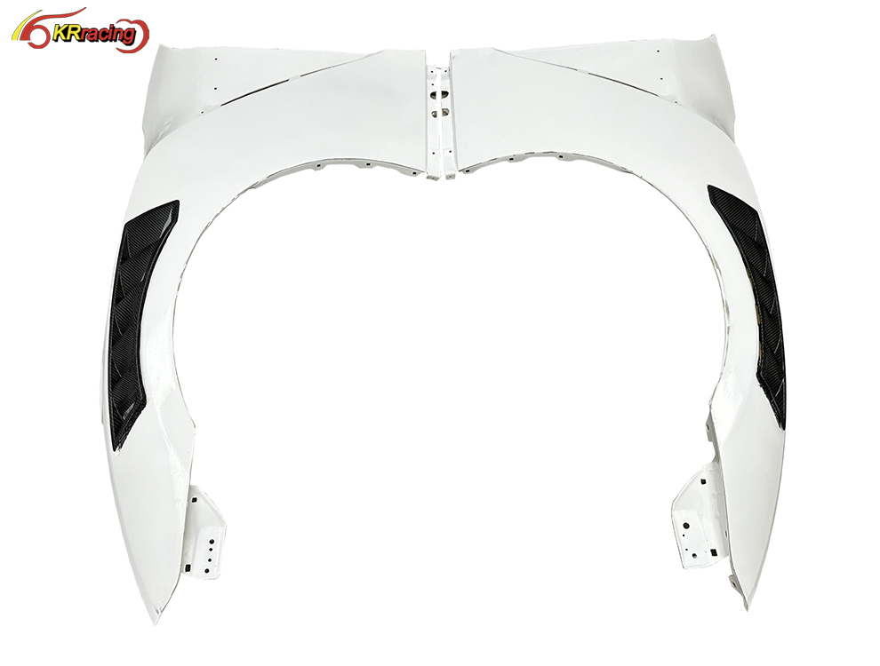 Half Carbon Fiber Car Nismo Style Auto Parts Front Fender for Nissan GTR R35 2008-2019 Carbon Fender