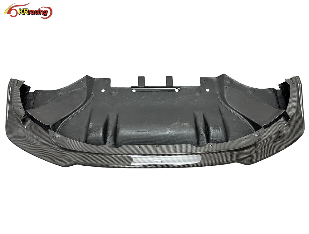 Carbon Fiber Car Top Secret Style Front Bumper Lip Front Diffuser for Nissan GTR R35 2008-2016 (Fit on Stock Bumper)