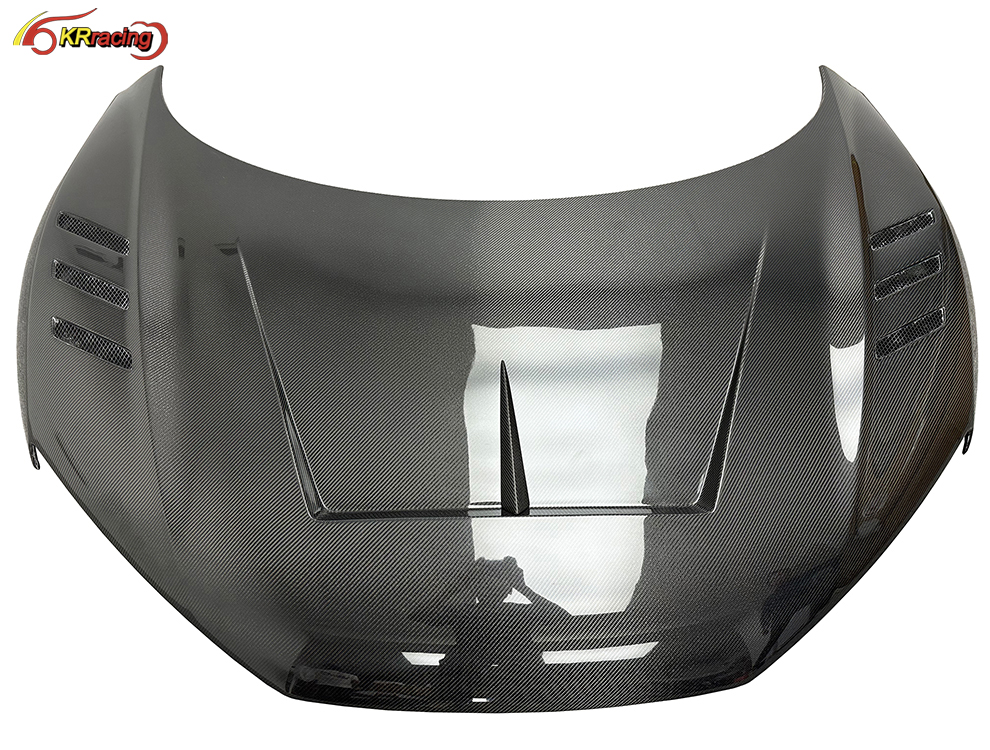 1016 Style Normal Carbon Fiber Car Parts Hood Bonnet for Audi R8 2023 Carbon Hood