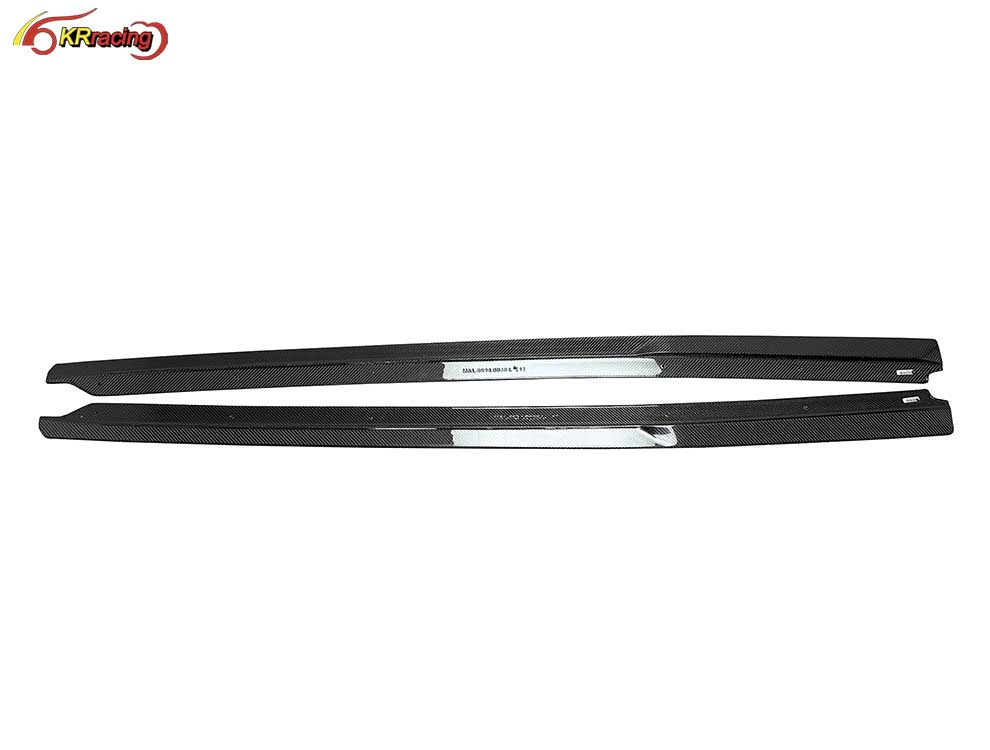 New Design Carbon Fiber Auto Parts Side Skirts Extinsion for Audi R8 V10 2016-2018
