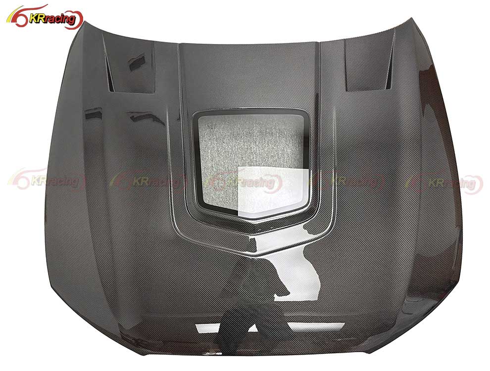 BKSS Style Carbon Fiber Car Front Hood for Audi RS6 C7 2013-2018 Carbon Front Bumper Bonnet Car Engine Cover Body Kits Parts