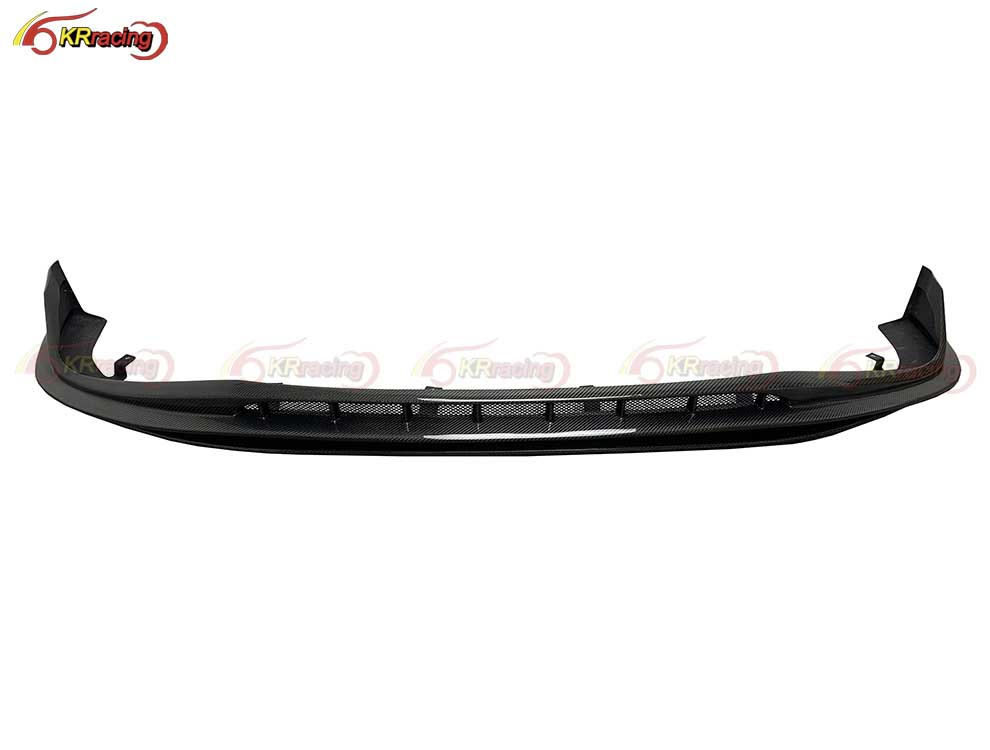 BKSS Style Carbon Fiber Front Lip for Audi RS6 C8 2019-2022 Car Carbon Front Diffuser Body Kit Auto Parts Accessories