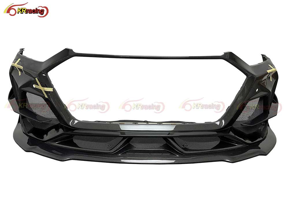 IMP Style Dry Carbon Fiber Font Bumper for Audi RS6 C8 2019-2022 Car Carbon Bumpers Body Kits Parts