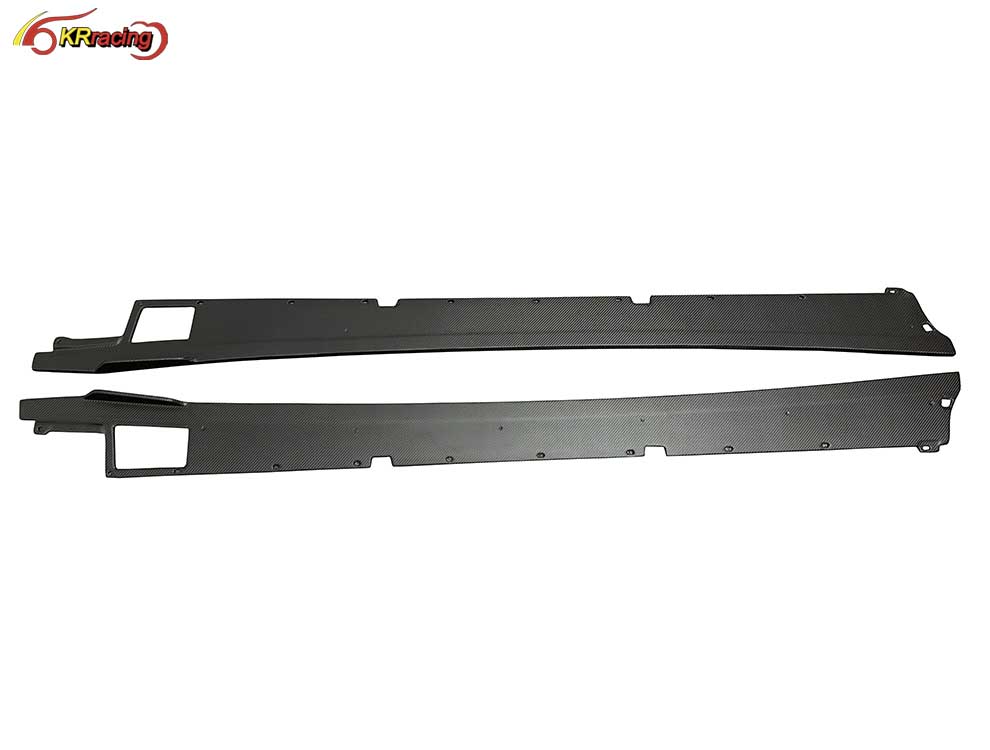 LB Style Matte Wet Carbon Fiber Side Skirts for Lambo Aventador LP700 LP720 Car Parts Carbon Side Skirt Auto Accessories