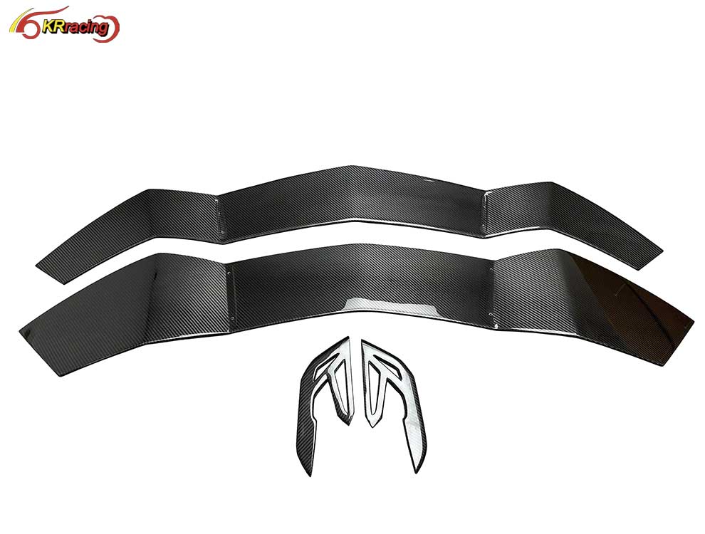 Hot Selling Vorstein Style Car Parts Dry Full Carbon Fiber Car Rear Spoiler for Lambo Aventador LP700 Rear Wing 2011-2015