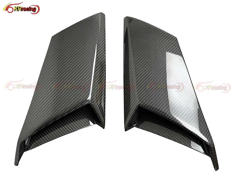 OEM Style Dry Carbon Fiber Car Side Window Air Duct Air Intake for Lambo Aventador LP700-4 2011-2015