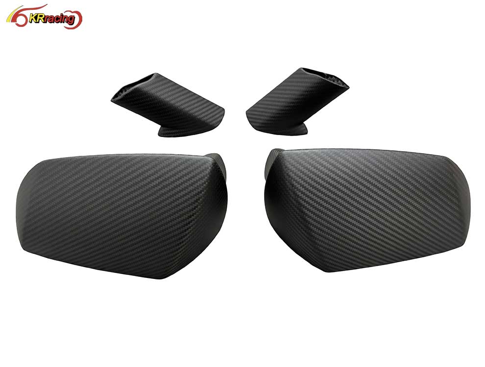 High Quality Dry Matte Carbon Fiber (Replacement) Mirror Cover Side Mirror for Lambo Aventador LP700 2011-2015