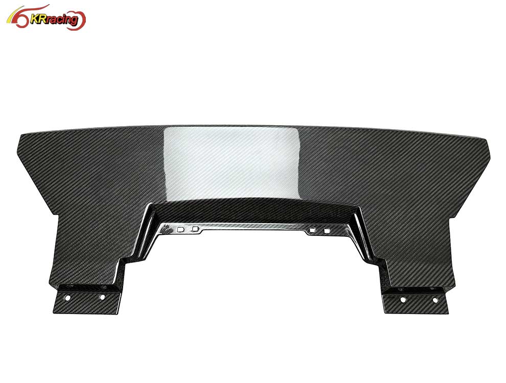 Performante Style Dry Carbon Fiber Auto Parts Body Kit Rear Spoiler Base Lid Cover for Lambo Huracan LP580 LP610 2014-2018