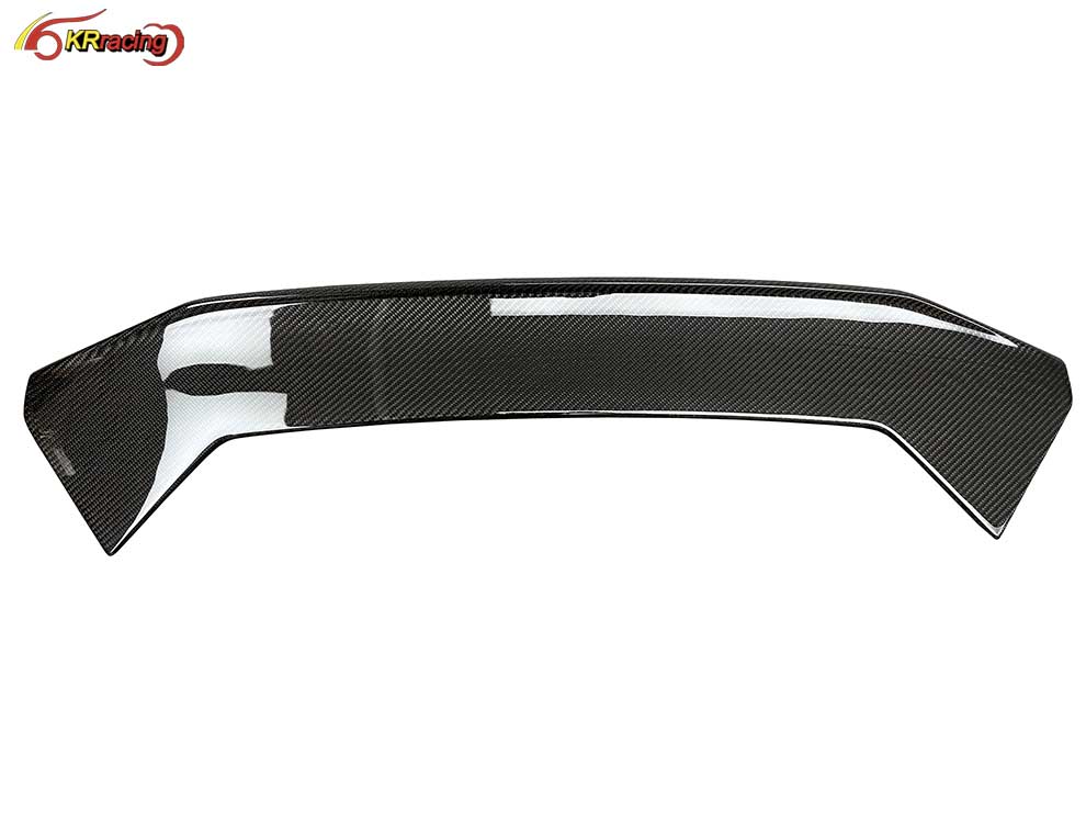 PT Style Dry Gloss Carbon Fiber Auto Parts Rear Spoiler Rear Wing Base Lid for Lambo Huracan EVO Carbon Wing Car Body Kits