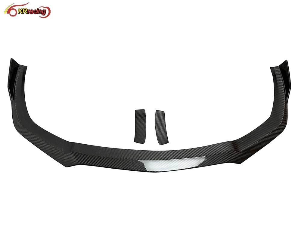 OD Style Dry Carbon Fiber Front Lip for Lambo Huracan EVO AWD Front Splitter Car Carbon Conversion Body Kit Parts Front Diffuser