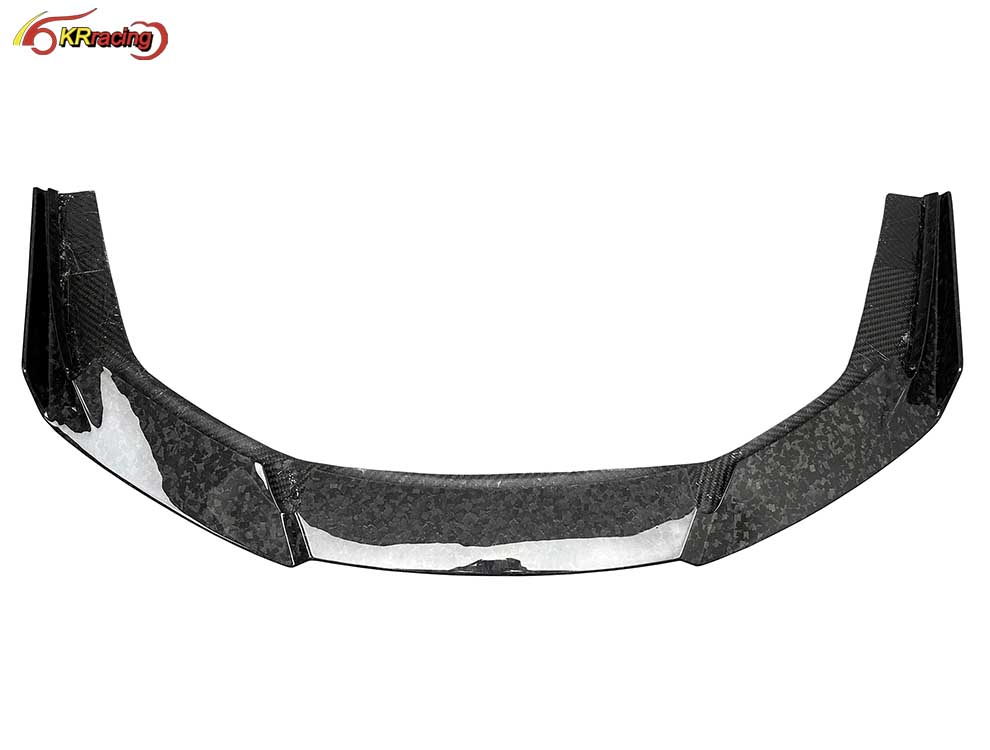 High Quality 1016 Style Dry Full Forged Carbon Fiber Auto Parts Front Bumper Lip for Lambo Huracan LP580 2014-2018