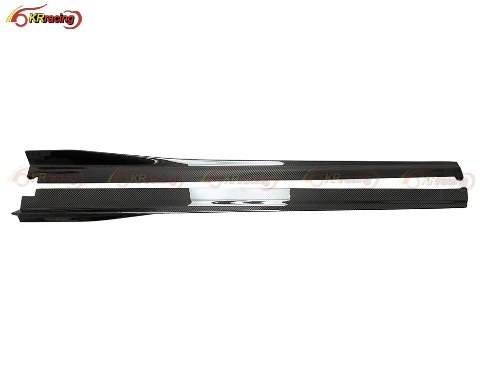 Dry Carbon Fiber Side Skirt for Lambo Huracan LP580 2014-2018 Carbon Side Skirt Car Body Kits Parts Auto Accessories