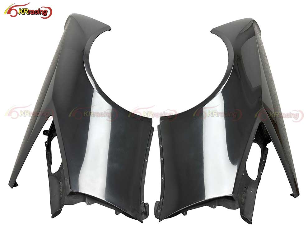 OEM Style Dry Forged Carbon Fiber Rear Fender for Lambo Huracan LP580 LP610 2014-2018 Carbon Bumpers Fender Body Kit Parts