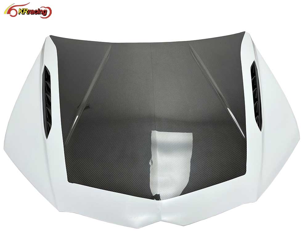 Performante Style Partial Dry Carbon Fiber Front Bonnet for Lambo URUS Engine Cover Hood Car Body Kits Parts Carbon Hood