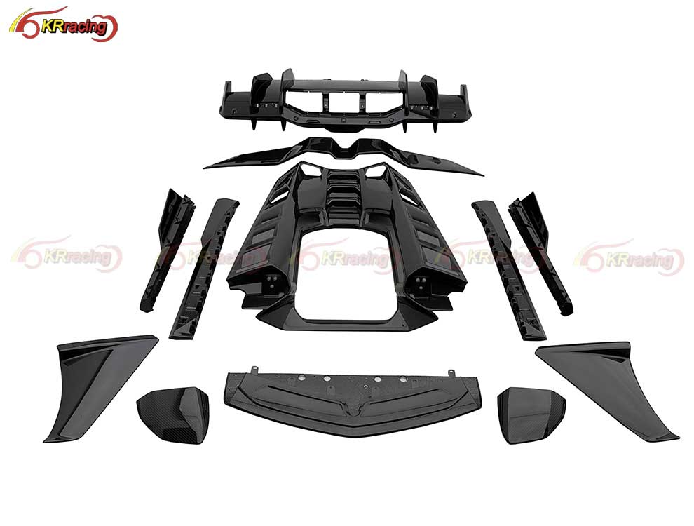 OEM Style Dry Carbon Fiber Car Body Kit for Lamborghini Lambo Revuelto