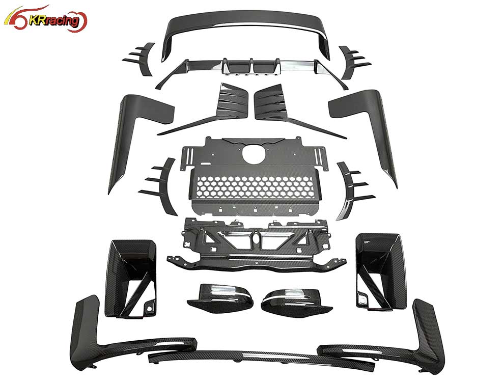 M-Performante Style Dry Carbon Fiber Body Kits for BMW M2 G87 2023-UP Car Conversion Kits Spoiler Diffuser Mirror Cover Parts