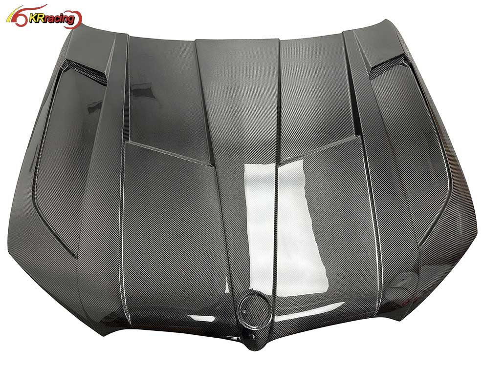 LD Design Style Carbon Fiber Front Bonnet Hood for BMW 5 Series F95 X5M 2023 Carbon Hood Engine Cover Hood Car Body Parts