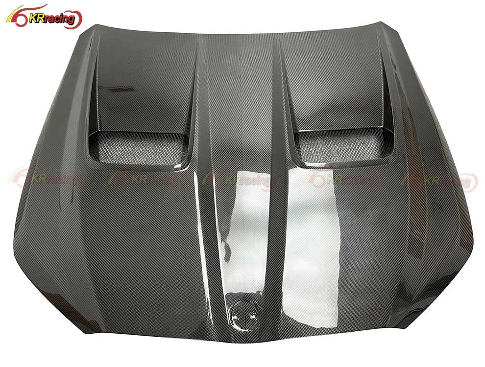 High Quality Car Body Kit Part Dry Carbon Fiber Hood Bonnet for BMW M5 G90 G99 2025