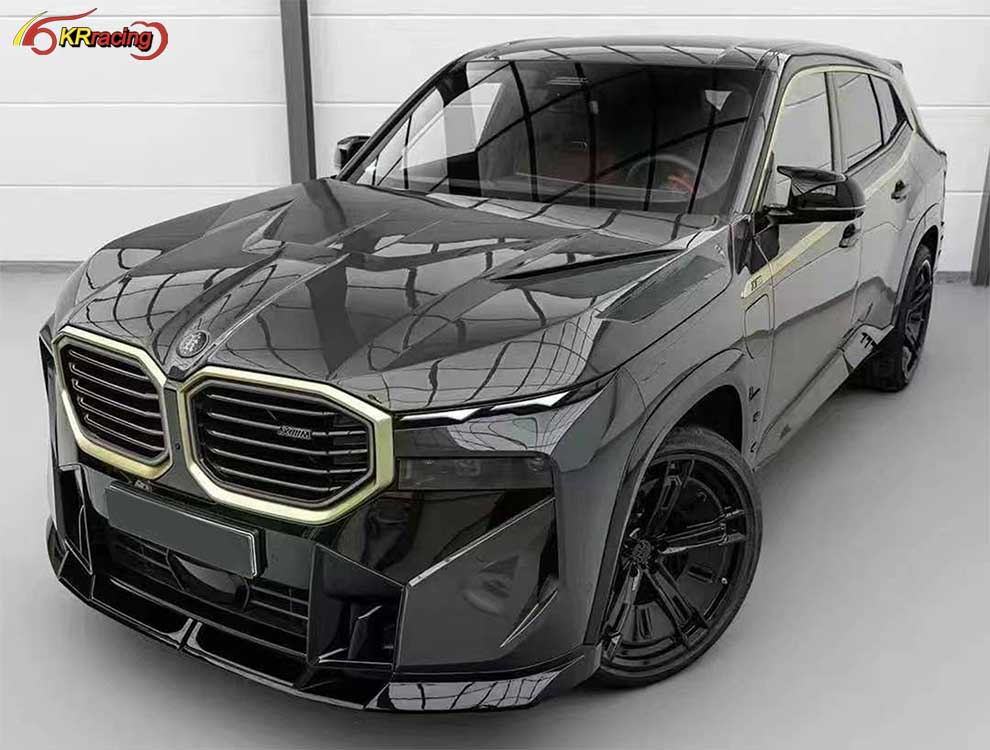 Dry Carbon Fiber Larte Style Auto Parts Body Kit With Hood Rear Spoiler Rear Diffuser for BMW XM 2022- 2024 Carbon Kit