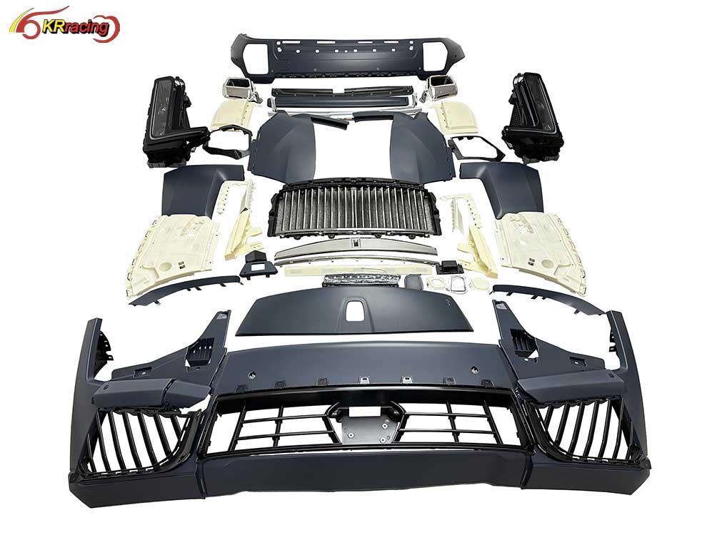 PP Material Upgrade 2025 Body Kits for Rolls Royce Cullinan 2020-2024 Front Bumper Grille Car Parts Rear Bumper