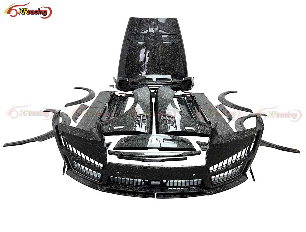 MSY Style Full Forged Carbon Conversion Body Kit for Rolls Royce Cullinan 2025 Bonnet Fender Flare Front Bumper Side Skirt