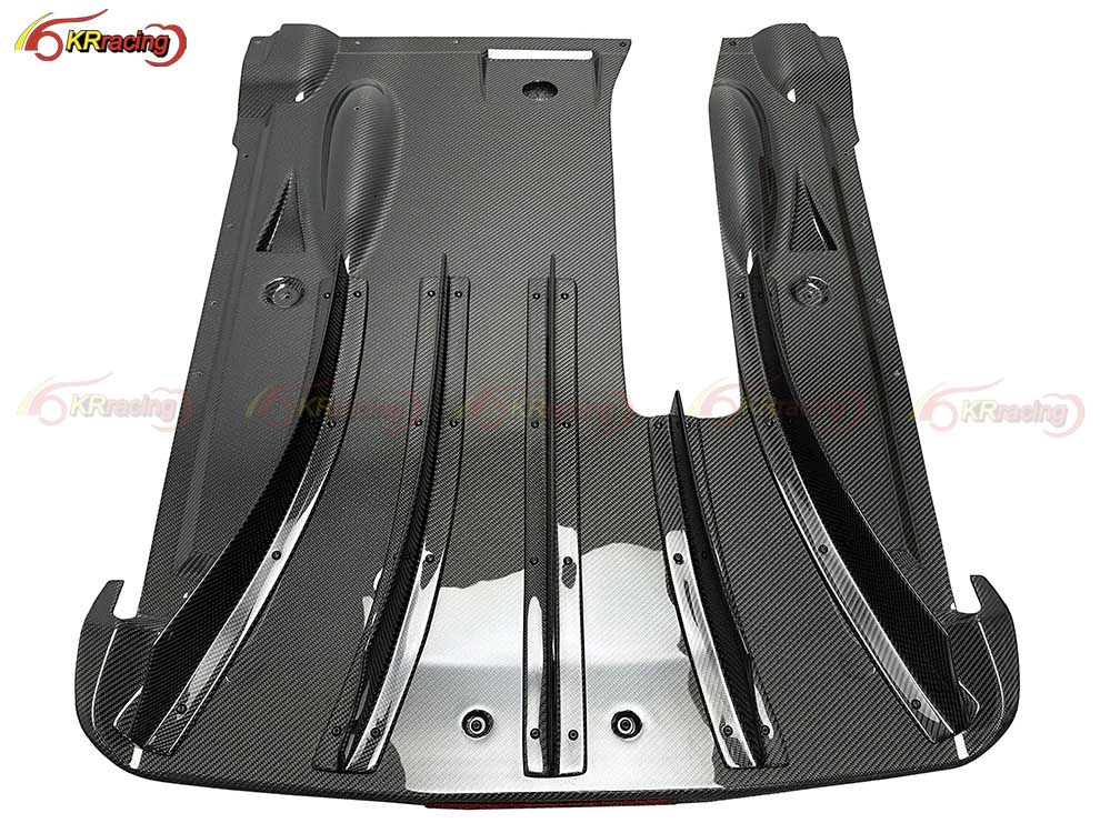 Nismo Style Carbon Fiber Rear Diffuser Fit On Nissan GTR R35