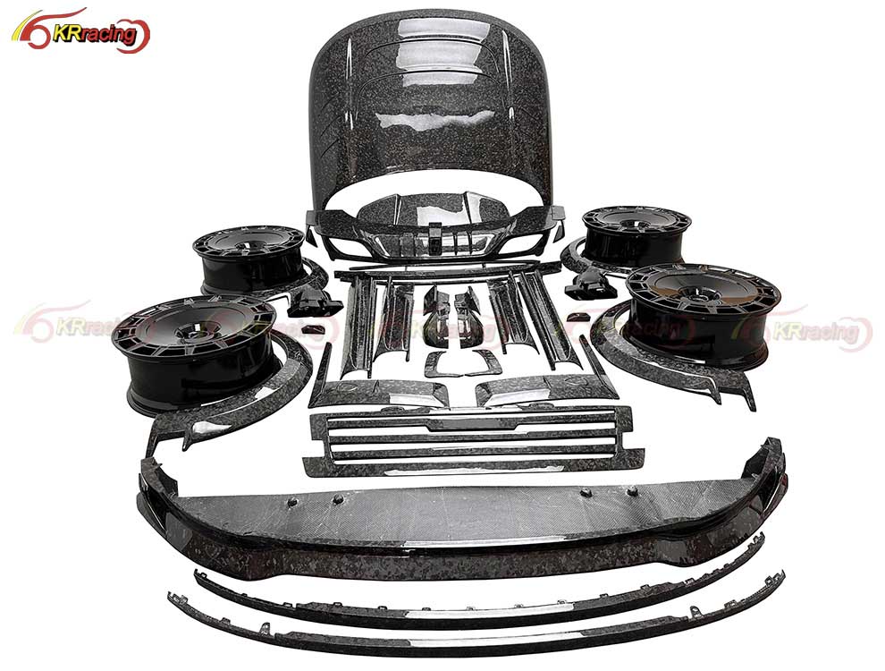 MSY Style Forged Carbon Fiber Car Body Kit for Land Rover Range Rover 2024 Wheels Engine Cover Front Diffuser Rear Spoiler Parts