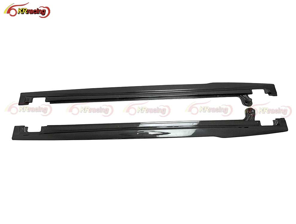 100-Year Limited Dry Carbon Fiber Side Skirt for Bentley Continental GT 2018-2020 Carbon Side Skirt Car Body Kits Auto Parts