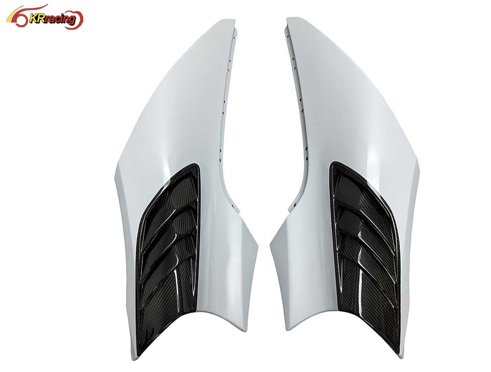 High Quality R Style Dry Partial Carbon Fiber Front Fender for Mclaren 720S 2015-2018 Carbon Fender