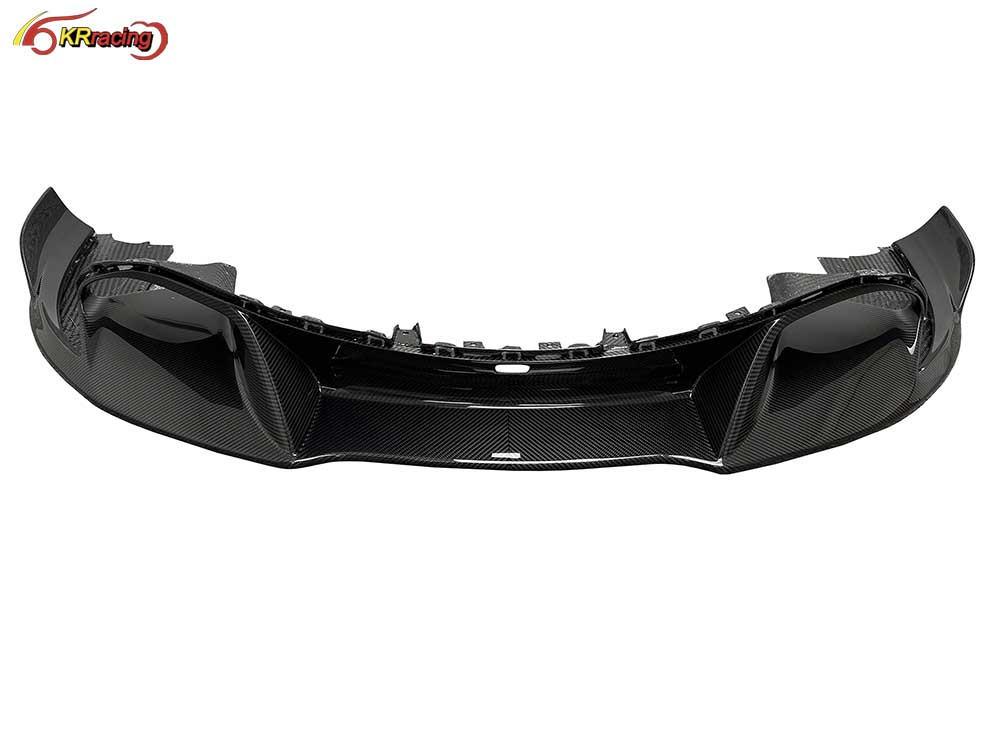 Dry Carbon Fiber Vorsteiner Style Car Front Bumper Front Lip Diffuser With Camera Hole for Mclaren 720S 2015-2018 Carbon Lip